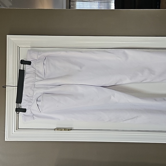 Mens Adult Baseball pants, white, AM. No brand name on pants. - Picture 2 of 4